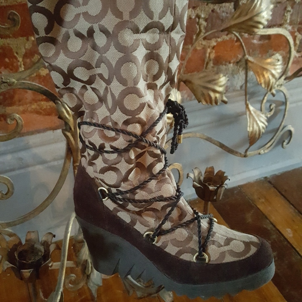 Coach tall boots
